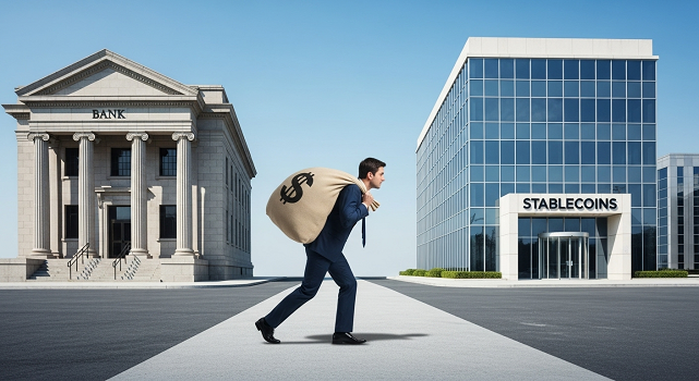‏لماذا تُربك العملات المستقرة النظام المصرفي التقليدي؟