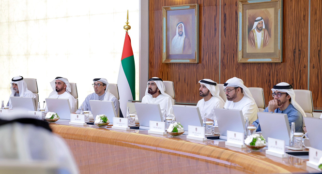‏مجلس الوزراء الإماراتي يعتمد السياسة الوطنية للتجمعات الاقتصادية